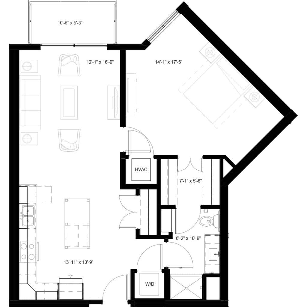 ELM Floorplan - Landsby on Penn